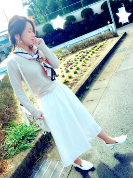 「en face（アンファス）のアイテム」を使った、Tari.さん（レディース・153cm）の冬コーディネート