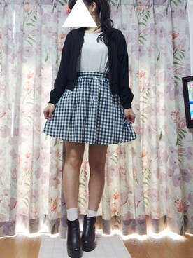 「ARROW（アロー）のアイテム（ブルゾン）」を使った、ハギちゃんさん（レディース・159cm）の春コーディネート