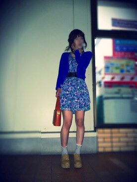 「AS as know as（エーエス アズノウアズ）のアイテム（ワンピース）」を使った、えむさん。さん（レディース・166cm）の夏コーディネート