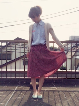 「RED KAP（レッドキャップ）のアイテム」を使った、えむさん。さん（レディース・166cm）の夏コーディネート