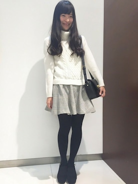 「#秋コーデ」｜「アイテム（ワンピース/ドレス）」を使った、NATSUKIさん（レディース・160cm）の秋コーディネート