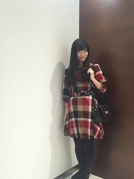 NATSUKIさん（レディース・160cm）の冬コーディネート