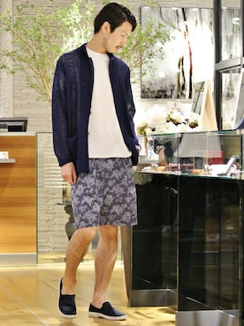 EDIFICE PR/SHINGOさん（メンズ・174cm）の夏コーディネート