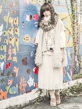 みきさん（レディース・155cm）の冬コーディネート