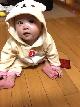 「wearhalloween2016」｜「アイテム（その他）」を使った、megumicchi__さん（キッズ・90cm）の秋コーディネート