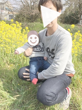 YUKI☻໊*೨⋆*✩さん(キッズ・60cm)の夏コーディネート