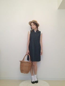 「RUBY AND YOU」｜AMOさん（レディース・167cm）の春コーディネート