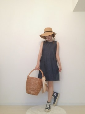 「RUBY AND YOU」｜AMOさん（レディース・167cm）の夏コーディネート