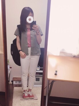 はる＠ 'ェ' ＠さん（レディース・154cm）の夏コーディネート