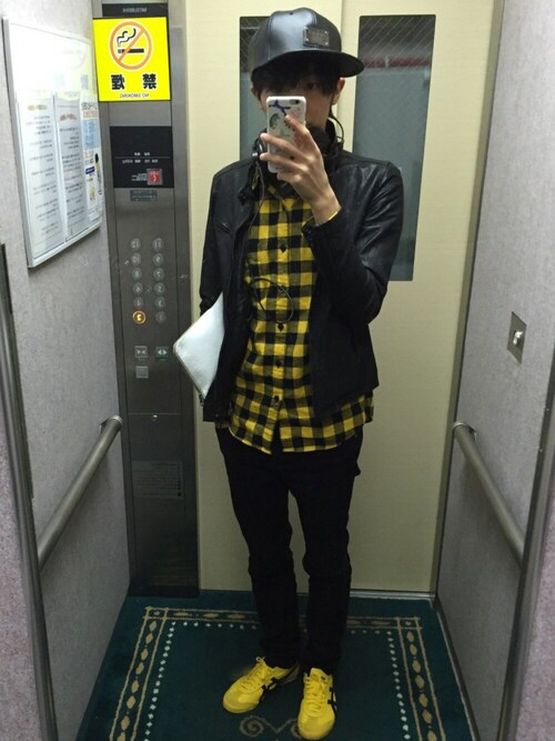 ふじしん ユニクロのカジュアルシャツ 長袖 半袖 を使ったコーディネート Wear