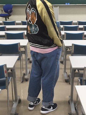 「RESERVED NOTEのアイテム」を使った、Dogsさん（メンズ・177cm）の春コーディネート