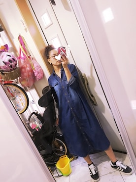 「coca（ANDEX shoes product）（コカ）のアイテム（トップス）」を使った、sawawaさん（レディース・157cm）の秋コーディネート