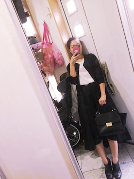 「A part by（アパートバイ）のアイテム（ナイロンジャケット）」を使った、sawawaさん（レディース・157cm）の秋コーディネート