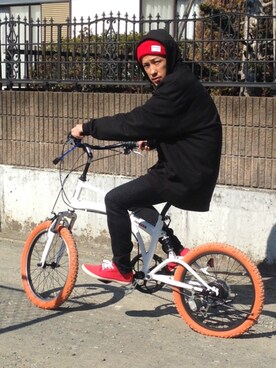 「ASHBURY（アシュベリー）のアイテム」を使った、SHIN−Zさん（メンズ・170cm）の春コーディネート