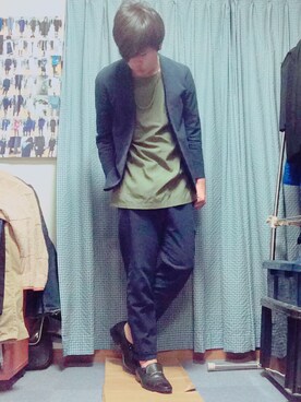 キノさん（メンズ・176cm）の秋コーディネート