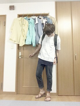 キノさん（メンズ・176cm）の夏コーディネート