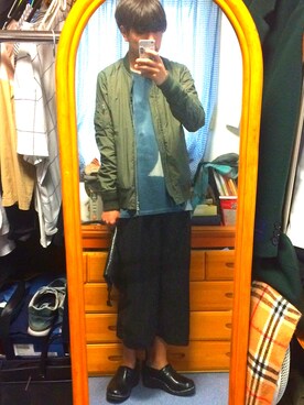 「SHIPS JET BLUE（シップスジェットブルー）のアイテム（バッグ）」を使った、キノさん（メンズ・174cm）の春コーディネート