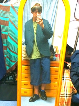 「DISCOVERED（ディスカバード）のアイテム（アクセサリー）」を使った、キノさん（メンズ・174cm）の春コーディネート