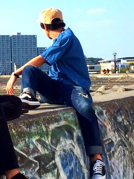 キノさん（メンズ・174cm）の春コーディネート