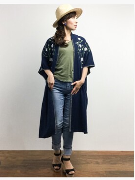 happyriinさん(レディース・160cm)の春コーディネート