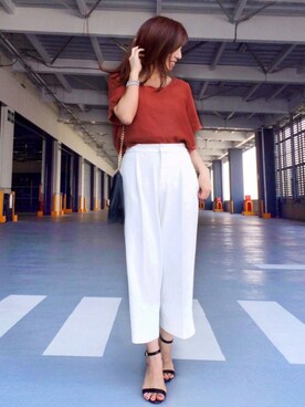 「kormarch」｜「アイテム（その他）」を使った、happyriinさん（レディース・160cm）の夏コーディネート