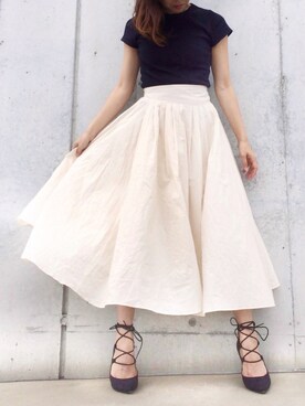 happyriinさん（レディース・160cm）の夏コーディネート