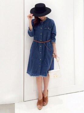 happyriinさん（レディース・160cm）の夏コーディネート