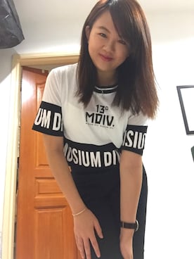 「zaloramy」｜「アイテム（トップス）」を使った、Lim Sok Yikさん（レディース・160cm）の春コーディネート