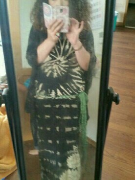 「Re Youth（リユース）のアイテム」を使った、トミーさん（レディース・162cm）の夏コーディネート