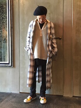 takaya  ogawaさん（メンズ・172cm）の冬コーディネート