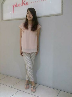 sakiさん（レディース・158cm）の夏コーディネート