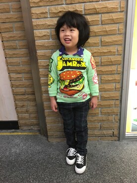 JCさん（キッズ・100cm）の冬コーディネート