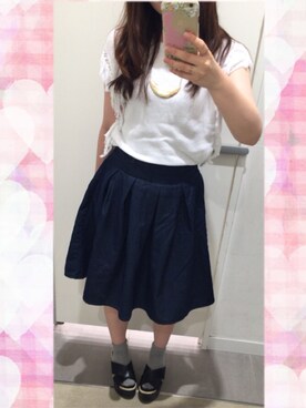 ゆいむさん（レディース・157cm）の夏コーディネート