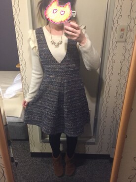 ゆいむさん（レディース・157cm）の冬コーディネート