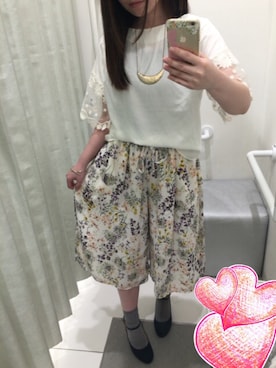 ゆいむさん（レディース・157cm）の春コーディネート