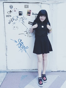 「polo shirts」｜ABBさん（レディース・168cm）の秋コーディネート