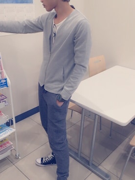 「アイテム（その他アウター）」を使った、JAY8さん（メンズ・175cm・20代）の秋コーディネート
