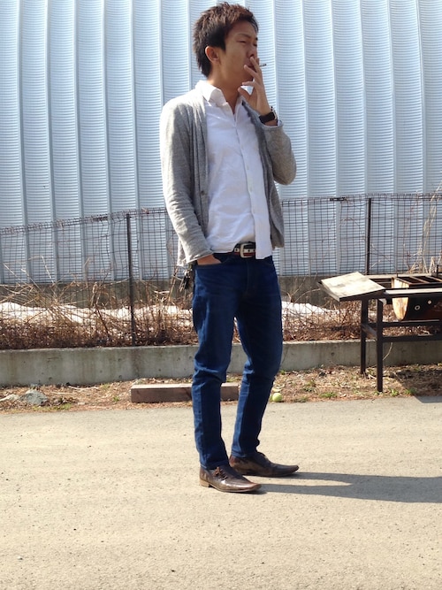 Yayaikemen ややイケメン Uniqloのデニムパンツを使ったコーディネート Wear