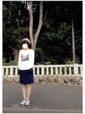 「1人ベレー帽総会」｜minatoさん（レディース・161cm）の秋コーディネート