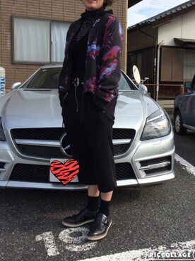 「MASCULO（マスキュロ）のアイテム」を使った、ふなさん（レディース・160cm）の秋コーディネート