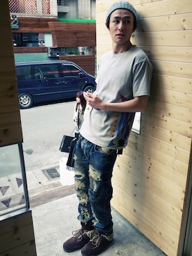 AHOMさんのコーディネート