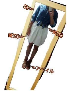 Nishireiさん（レディース・170cm）の夏コーディネート