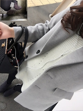 「WILL（ウィル）のアイテム（バッグ）」を使った、あいさん（レディース・164cm）の冬コーディネート