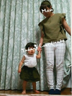 *えみたんママ*さん(レディース・160cm)の夏コーディネート