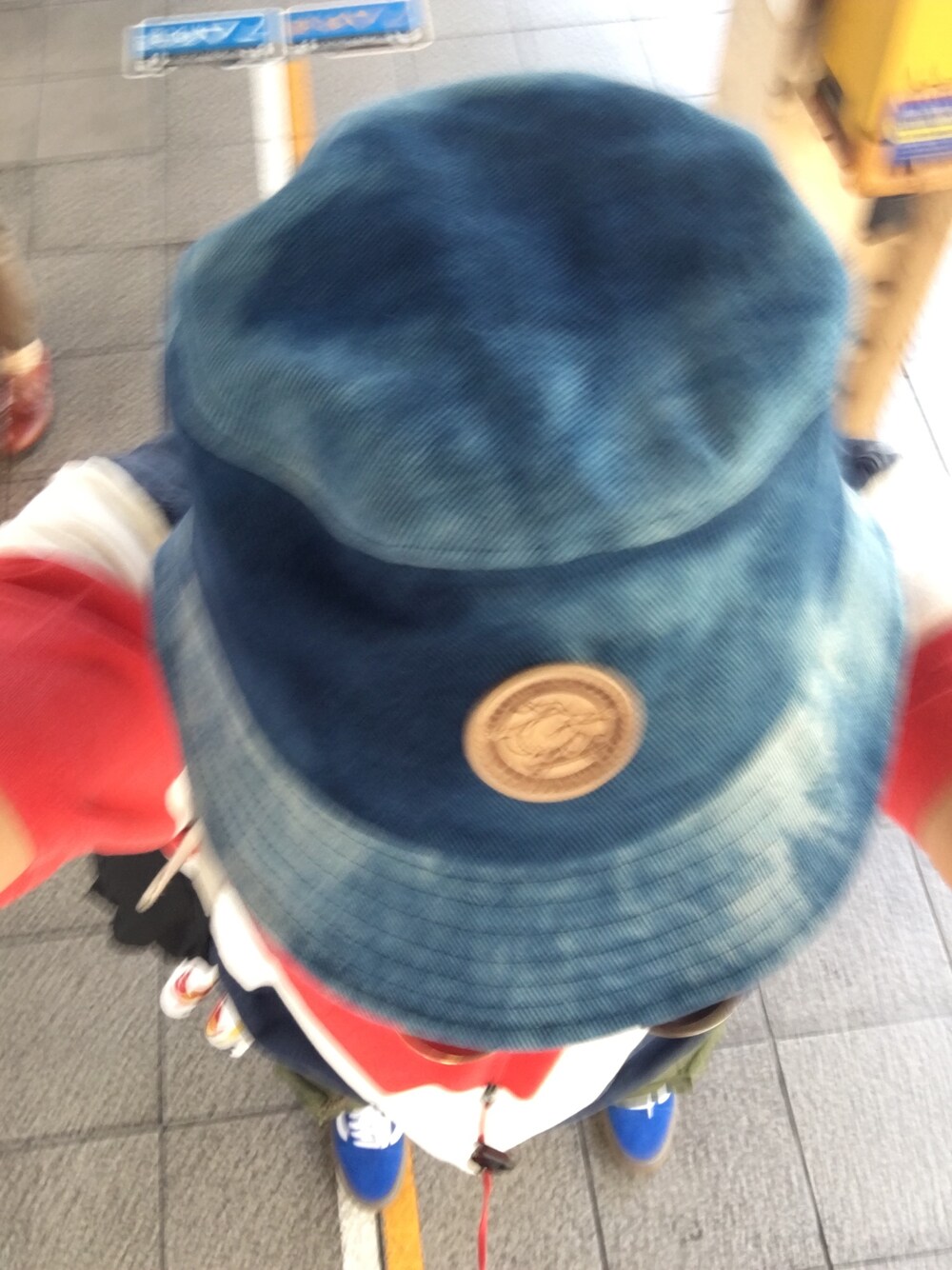 青島さんさんの「【SKATE GREMLIN】SKATE GREMLIN Dyed HAT（MAGIC NUMBER）」を使ったコーディネート