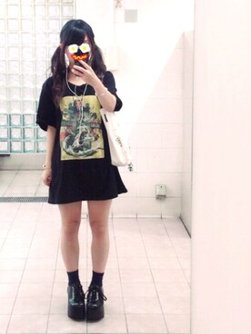 「チョーカー」｜こむさん（レディース・148cm）の秋コーディネート