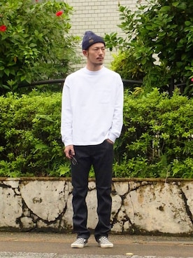 「BIG SMITH（ビッグスミス）のアイテム」を使った、hisashiさん（メンズ・178cm）の秋コーディネート