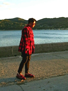 「T2[in]（ツイン）のアイテム」を使った、こうたろうさん（メンズ・164cm）の秋コーディネート