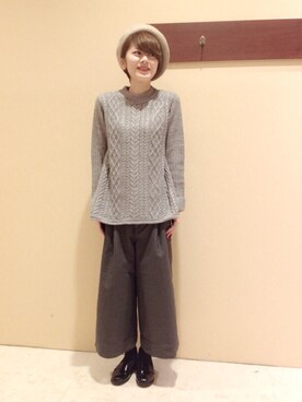 Nao Ikezawaさん(レディース・156cm)の秋コーディネート