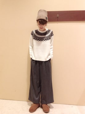 Nao Ikezawaさん（レディース・156cm）の秋コーディネート